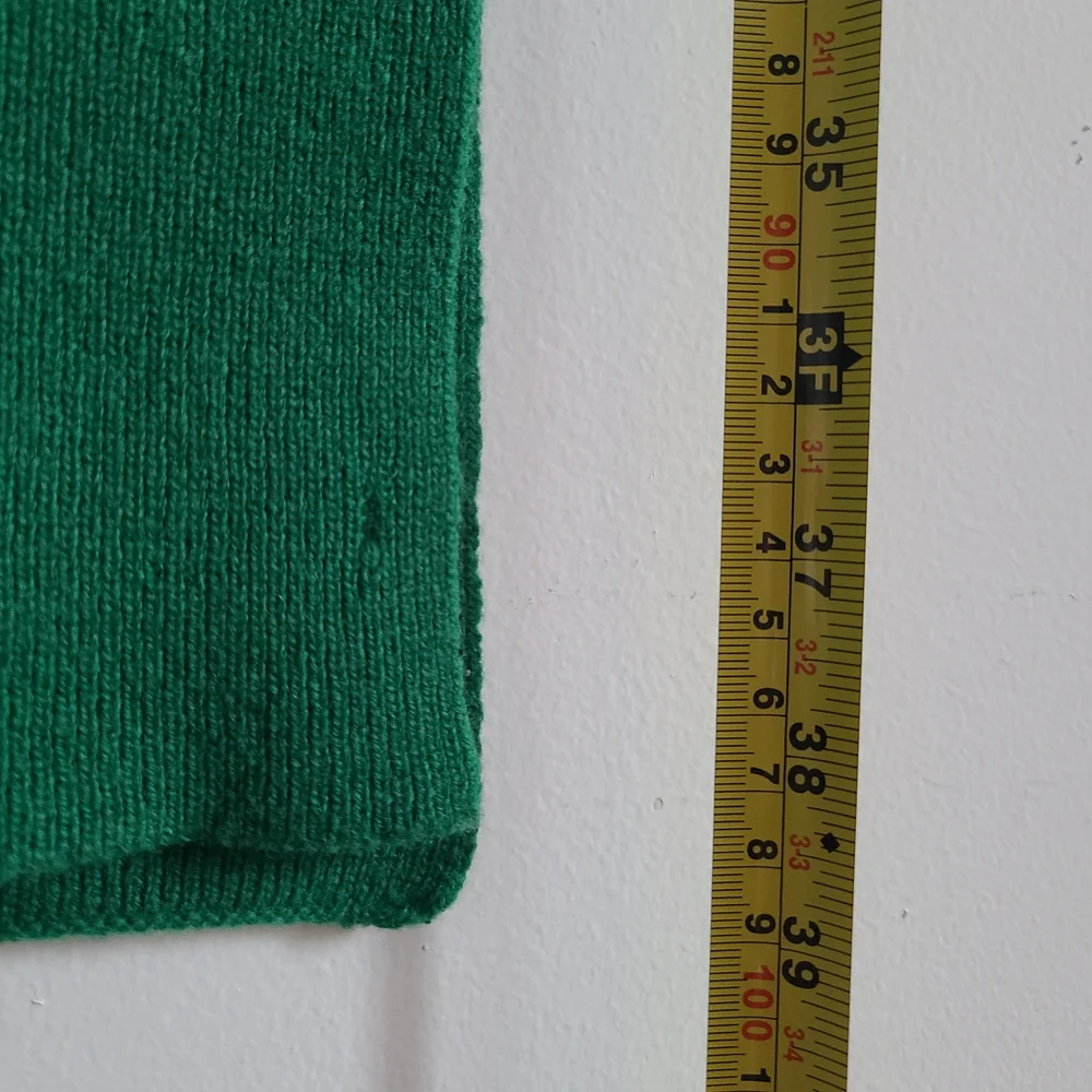 Gant Vibrant Green Merino Wool Scarf NWT
